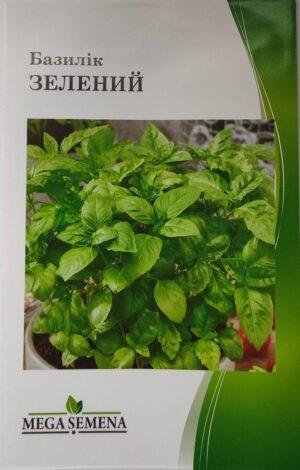 Насіння Базилік Зелений (Мега семена) - 3 г.