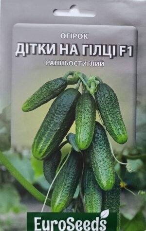 Насіння Огірок Дітки на гілці F1 (EuroSeeds) - 2 г.