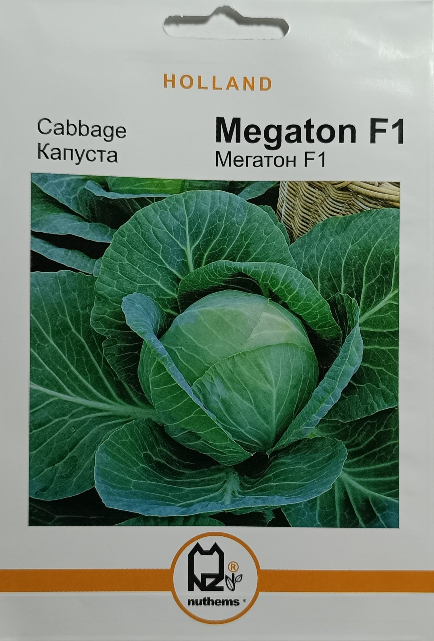 Насіння Капуста Мегатон F1 (1 г.) голлан.