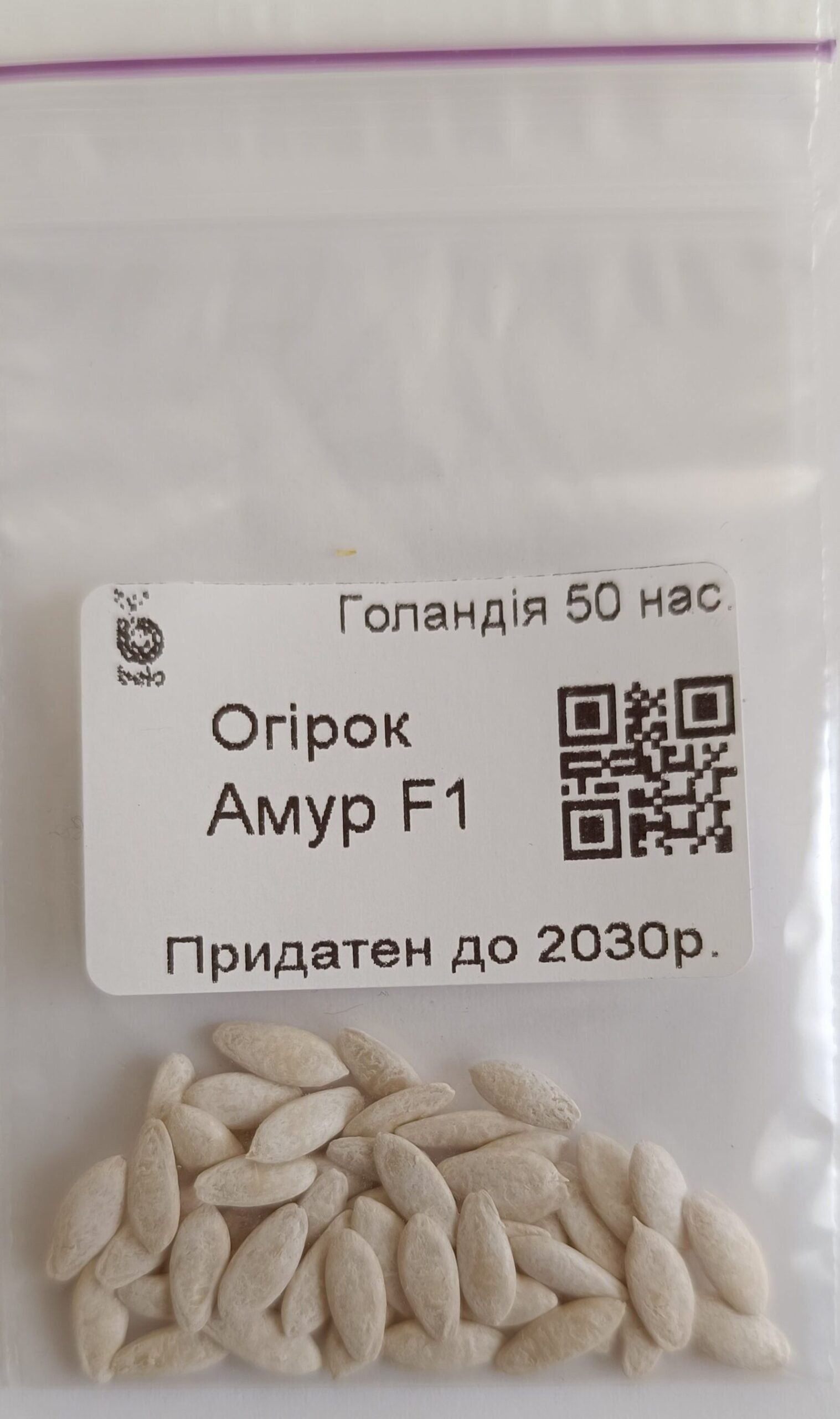 Насіння Огірок Амур F1 (голландія) - 50 нас. не оброблений