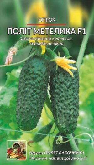 Насіння Огірок Політ метелика F1 (1 г.)