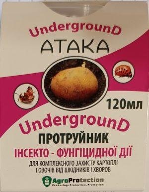 Атака UndergrounD (протруювач) 120 мл.