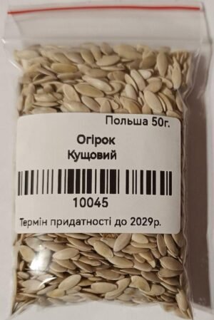 Насіння Огірок Кущовий 50 г. (Польща)